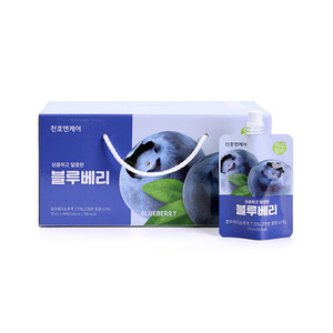 [ChunhoNcare] Jugo de Arándanos 70ml 30 Unidades 25 Arándanos y Vitamina C 110mg Bebida Coreana Saludable en Bolsa - Product Image 3