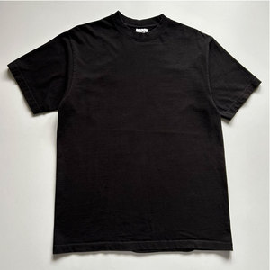 Camiseta Personalizada para Hombre Shaka Wear, 100% Algodón, Logotipo Personalizado, Color Blanco Liso, Gruesa, Transpirable, Camisetas Shaka Wear de Color Negro - Product Image 1