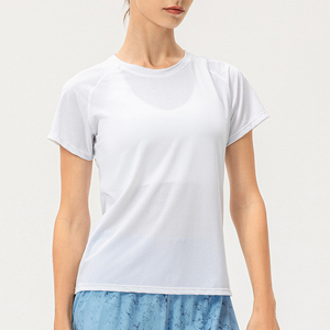 Camiseta Deportiva Corta Informal para Mujer, de Secado Rápido, Talla XXS, Diseño Personalizado, Suave, Transpirable, Ideal para Correr y Entrenar - Product Image 2