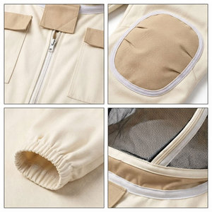 Combinaison professionnelle antistatique pour l'élimination des frelons |   Équipement de protection multicouche anti-piqûres pour l'élimination des guêpes |   Corps entier - Product Image 6