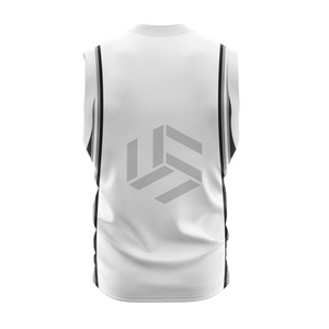 Conjunto de Camisetas y Pantalones Cortos de Baloncesto Sublimados, Diseño Personalizado, 100% Poliéster, Secado Rápido, Uniformes de Baloncesto para Hombre - Product Image 4