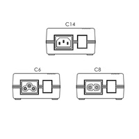 Adaptateur secteur AC-DC 19V 7.89A 150W avec prise IEC320 C6 pour utilisation sur ordinateur de bureau dans le secteur industriel