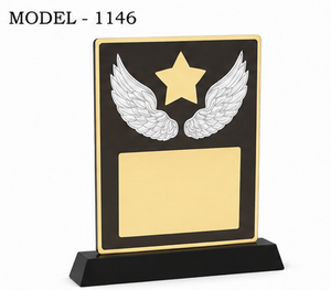 Premium Achievement Wooden <b>Plaques</b> Metal And Wood Recognition Awards Custom Celebration <b>Trophy</b> For Office And School Excellence - Product Image 3