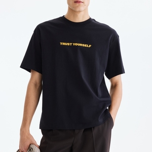 T-shirt Streetwear Hip Hop en Coton 100% Personnalisé par le Fabricant, Motif Graphique Imprimé DTG, 240 Grammes - Product Image 4