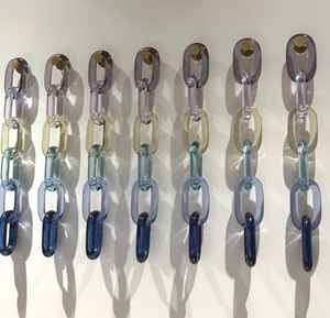 โซ่เรซิ่นใสหลากสีขนาดใหญ่สำหรับตกแต่งผนัง งาน DIY ฉากกั้นห้อง และอุปกรณ์ตกแต่งม่าน - Product Image 4