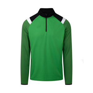 Survêtements de sport pour hommes avec fermeture éclair quart de tour, manches longues, col montant, pour entraînement et fitness, très demandés - Product Image 4