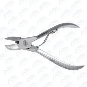 Pinzas profesionales de acero inoxidable de alta calidad para uñas, herramienta de belleza duradera para el cuidado de las uñas, OEM disponible - Product Image 2