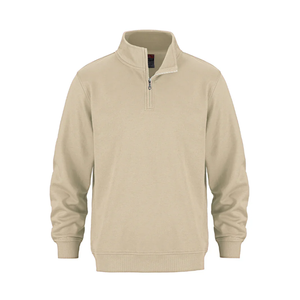 Sudaderas con capucha y cremallera de alta calidad, personalizadas, transpirables, con logo, muy recomendadas, para hombre, con cremallera de un cuarto, de forro polar, en conjunto. - Product Image 3
