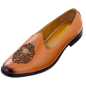 Chaussures élégantes pour hommes, chaussures de mariage pour hommes, chaussures brodées Sherwani, chaussures décontractées pour l'extérieur, chaussures de mode pour hommes, design brodé - Product Image 5