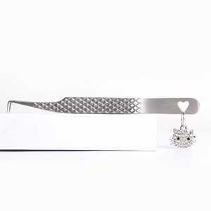 Pinzas de Precisión para Extensión de Pestañas, Hechas a Mano, de Acero Inoxidable, para Volumen, Personalizables - Product Image 6
