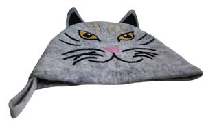 Handmade Eco-Friendly Cat Design Felt <b>Tea</b> <b>Cozy</b> Sustainable Cover for Utensil Sets for Party Decorations - Product Image 2