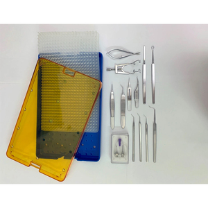 Kit de chirurgie ophtalmique pour la cataracte, 12 pièces, avec plateau de stérilisation autoclavable - Product Image 2