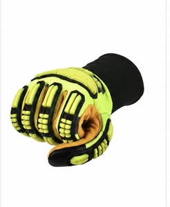 Guantes de Trabajo Resistentes a Impactos MUBASHAR PRO GRIP INTERNATIONAL, Diseño Ergonómico Moderno, Recubrimiento de Nitrilo en la Palma - Product Image 5