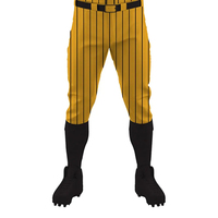 Maillot et pantalon de baseball personnalisés, design imprimé, manches courtes, 100% polyester, vêtements de baseball avec logo personnalisé, fabrication en usine