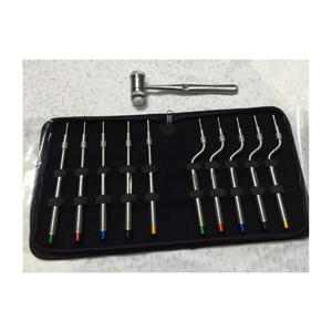 Dental Osteotome Concave Tip Sinus Lift Set 10 Pcs Surgical <b>Instruments</b> Lightweight Ergonomic Grip Stainless By Grip Surgical - Product Image 6