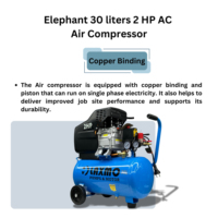 Venta de Fábrica Compresor de Aire Industrial Mini Portátil LAXMO, Lubricado, con Motor de Pistón de 30L, Alimentado por CA, Refrigerado por Ventilador, 220V, 2HP, 1 Año
