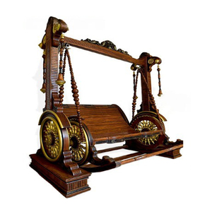 Best Quality Carved Wooden <b>Swings</b>/ Jhoola Premium Solid Teak Wood Maharaja Carved Wooden <b>Swing</b> <b>for</b> Living Room Manufacturer USA - Product Image 1