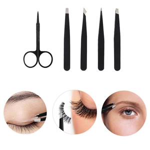 2026 Customized <b>Professional</b> Eyelash Extension Clip Eyebrow Hair Pluckers Women <b>Makeup</b> Tool Sets For Women <b>Makeup</b> - Product Image 4