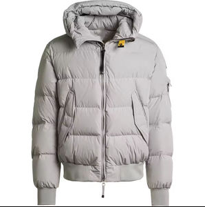Breathable Vintage Parajumpers Jacket With Zipper Hoodie Pockets Puffer Parka Bubble Quilted Thick <b>Warm</b> Para <b>Jumpers</b> Jackets - Product Image 1