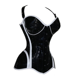 Faja corsé de cuero para mujer al por mayor, control firme, moldeador de cintura, adelgazante de abdomen - Product Image 5
