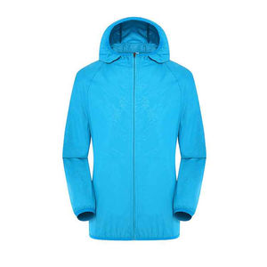 Veste coupe-vent légère et respirante pour homme, séchage rapide, veste de cyclisme, logo personnalisé, vêtements d'extérieur, coupe-vent softshell pour homme - Product Image 1