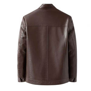 Chaqueta de cuero de diseño de moda para hombre, nueva llegada, chaquetas de cuero para hombre, chaqueta de cuero vacuno de primera calidad - Product Image 1
