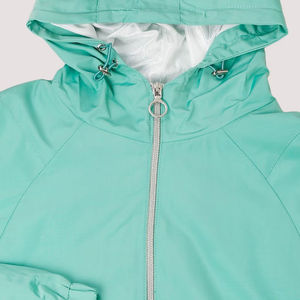 Latest Design Comfortable Women's Long Sleeve Windbreaker <b>Jacket</b> Lightweight Waterproof Full Zipper Windbreaker Hooded <b>Jackets</b> - Product Image 5