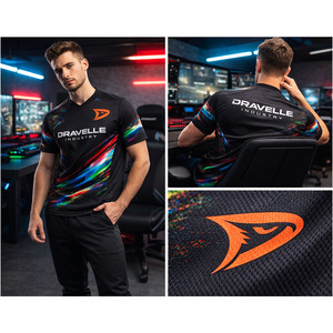 ผู้ผลิตเสื้อแข่งอีสปอร์ตแบบสั่งทำพิเศษ เสื้อเกมมิ่งโพลีเอสเตอร์ ระบายอากาศได้ดี ผ้าตาข่าย ดรายเร็ว เป็นมิตรกับสิ่งแวดล้อม - Product Image 6