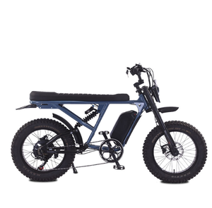 Bicicleta Urbana con Motor Trasero de Aleación de Aluminio, Motor sin Escobillas de 48V 1500W, 50km/h, Doble Suspensión, Frenos de Disco Hidráulicos, Batería de Litio - Product Image 1