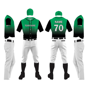 Fournisseur d'uniformes de baseball de haute qualité en provenance du Pakistan, en stock, faible MOQ, vêtements de sport, uniformes de softball - Product Image 1