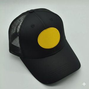 หมวกแก๊ปทรงทรัคเกอร์แบบสองสีตัดกัน ปักโลโก้ตามสั่ง ขายส่ง หมวกตาข่าย 5 ชิ้น ระบายอากาศได้ดี ผลิตจากโพลีเอสเตอร์และผ้าฝ้าย ปรับขนาดได้ด้วยตัวล็อคแบบ Snapback - Product Image 3