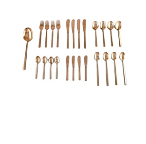 Outils en gros coupe-beurre ensemble d'outils à fromage 4 pièces couteau à fromage en acier inoxydable avec couleur cuivre naturel - Product Image 1