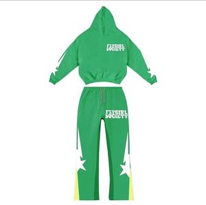 Conjuntos Deportivos Personalizados al por Mayor con Logotipo Impreso en Relieve para Hombre, Trajes Casuales para Correr, Otoño Invierno, Conjunto Deportivo Personalizado para Adultos, Ropa Urbana - Product Image 5