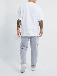 Pantalon d'hiver décontracté en coton et polyester de meilleure qualité pour hommes coupe-vent imperméable avec logo personnalisé pour la randonnée en plein air droite - Product Image 2