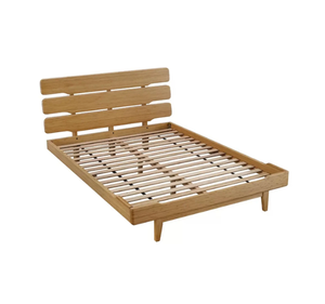 Auberge du Soleil - Base de Cama Moderna Minimalista de Madera de Teca Sólida, Ecológica, Duradera y Cómoda, Tamaño King - Product Image 2