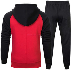 Ensemble sweat à capuche et jogging, vêtements de sport, survêtement, Slim Fit, au Design personnalisé et Logo, manches en Raglan, Streetwear, nouveau, 2020 - Product Image 4