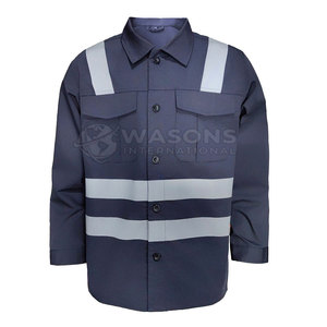 Conjunto de Uniforme de Trabajo, Diseño Ergonómico, Transpirable, Alta Visibilidad, Poliéster Duradero, Personalizable para la Construcción - Product Image 2