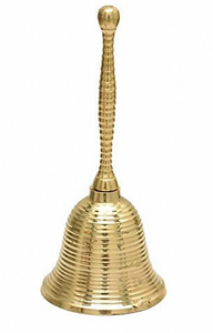 Hot Selling Heavy Durable Brass Bell Brass Puja Items For Daily Worship From India Exporter At Unbeatable Price - Product Image 3