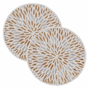 แผ่นรองจานลูกปัดแก้วสำหรับโต๊ะอาหาร - Product Image 4