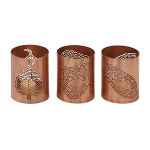 Porte-bougie en métal de luxe fait main, lanterne décorative pour centre de table de mariage, éclairage romantique - Product Image 1