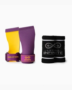 Agarraderas Personalizadas con Logotipo para Gimnasio, Nuevo Diseño, Barra Colgante para CrossFit, Antideslizantes, con Impresión de Silicona en la Parte Posterior, OEM/ODM, Sin Tiza, Calleras - Product Image 2