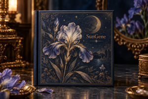 Caja de Embalaje de Perfume Estilo Libro con Bisagras, Personalizada, Moonlit Atelier - Product Image 6