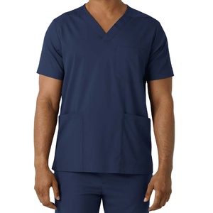Fashion Hospital Uniform Nurse Beauty Dental Salon Work <b>Clothes</b> Custom Logo Stretch Medical <b>Scrubs</b> Set For Men And Women - Product Image 1