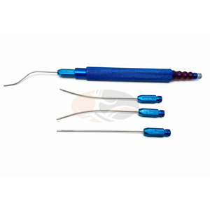Kit de canules Luer Lock pour transfert de graisse faciale, instruments de chirurgie esthétique en acier inoxydable, outils professionnels de micro-grafting de graisse - Product Image 2