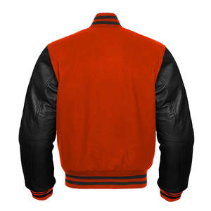 Oversized Letterman Mens Varsity Jackets Custom Chenille Embroidery Patch Men Baseball Jackets - Product Image 4