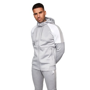 Ensemble de survêtements d'entraînement en coton mélangé respirant pour hommes OXLO LEATHER Pakistan, imprimé par sublimation, 150-350 GSM - Product Image 2