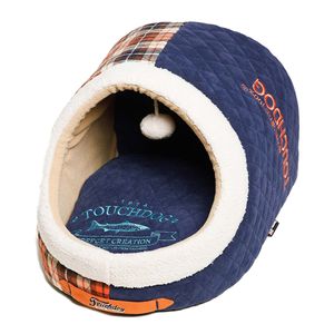 Cuccia per Cani di Design con Cuciture a Diamante e Vista Panoramica, Letto per Animali Domestici per Gioco Attivo al Chiuso - Product Image 1