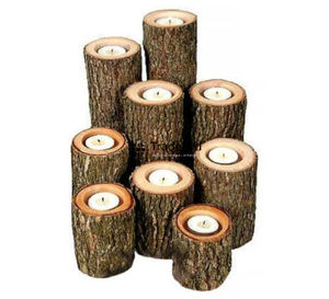 Candelabro de Madera Premium, Elegante Soporte Decorativo Hecho a Mano con Impresión Personalizable para el Hogar y Regalos, Tradebyd - Product Image 2