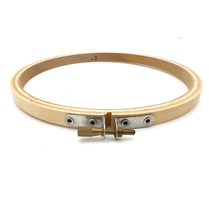 Aro de Bordado de Madera Natural Ecológico PLOMA, Redondo, Simple, Duradero, Accesorio de Costura a Mano, Disponible en Varios Tamaños - Product Image 3