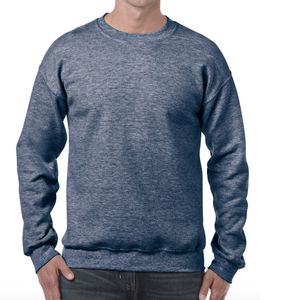 Sweat-shirt polaire surdimensionné unisexe de haute qualité pour hommes marque à la mode recadrée Boxy épaule tombante hiver couleur unie Style Streetwear - Product Image 1